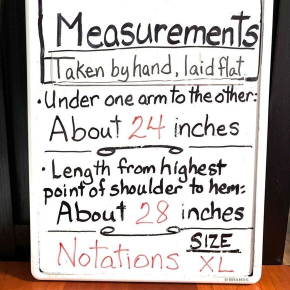 Notations XL black & white dot 2 pocket adjustable sleeve blouse - Picture 10 of 10